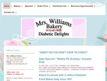 Tablet Screenshot of mrs-williams.com